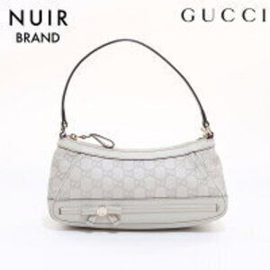 Gucci Guccissima Mayfair Handbag White